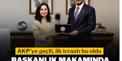 AKP'ye geçen Özlem Vural Gürzel, Atatürk'ün o tablosunu kaldırdı