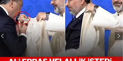 Ali Erbaş helallik istedi: Yeni Diyanet Başkanı Safi Arpaguş da elini öptü