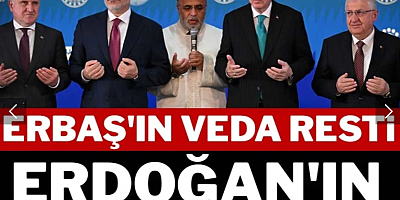 Ali Erbaş son gün duaya yardımcısını gönderdi