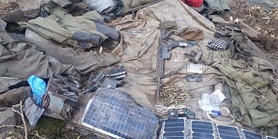 Amanoslar'da terör örgütüne ait piyade tüfeği ele geçirildi