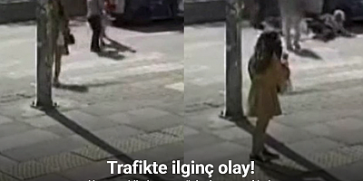 Ankara’da bir sürücü yaya geçidinde tartıştığı kadını yumrukladı