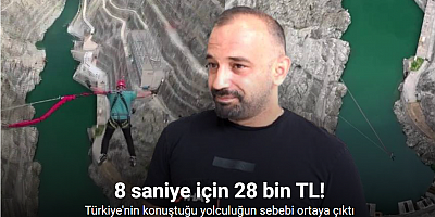 Ankara’dan Giresun’a 28 bin 500 liralık taksi yolculuğu, 8 saniyelik adrenalin için yapılmış