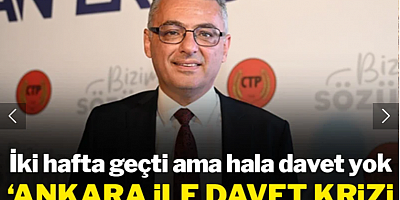 Ankara ile davet krizi, Erdoğan çekiniyor