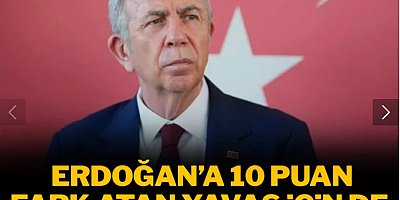 Anketlerde fark attı hedefe konuldu