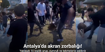 Antalya’da akran zorbalığı