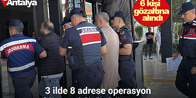 Antalya’da sahte pasaportla 24 milyon liralık arsa vurgunu: 6 gözaltı