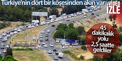 Araç kuyruğunun bir ucu Aydın'da, bir ucu Muğla'da