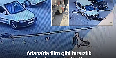 Aracın önüne yattı, sürücünün inmesini fırsat bilip aracı kaçırdı