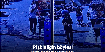 Arnavutköy’de dışarıda yemek yedi, hesabı ödemeden kaçtı
