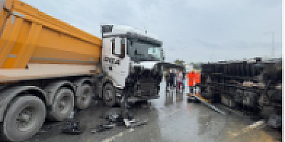 Arnavutköy’de yağışlı havada kaza: 2 yaralı
