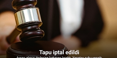 Arsayı alınca dedesine bakmayı bıraktı, Yargıtay şoku yaşattı