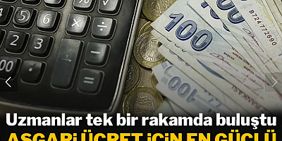 Asgari ücret için en güçlü tahmin açıklandı: Uzmanlar tek bir rakamda buluştu