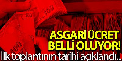 Asgari Ücret Tespit Komisyonu'nun ilk toplantısı yarın gerçekleşecek