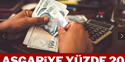 Asgariye yüzde 20 zam sinyali