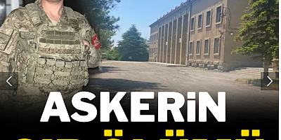 Askerin sır ölümü!