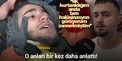 Asrın felaketinde idrarını içerek hayatta kalmıştı: Aradan geçen 3 yıla rağmen hala o günleri unutamıyor