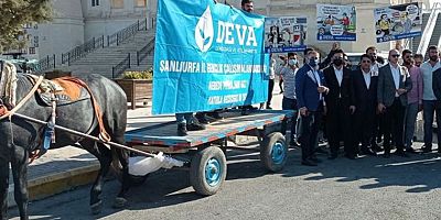 At arabalı akaryakıt protestosu
