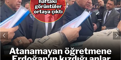 Atanamayan öğretmenin şikayeti Erdoğan'ı kızdırdı: 'Yalan konuşuyorsun'