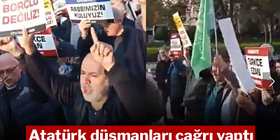 Atatürk düşmanları çağrı yaptı, sadece 25 kişi gitti