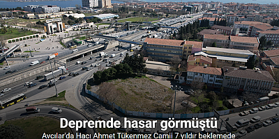 Avcılar’da 7 yıldır yaptırılmayan cami akıbetini bekliyor