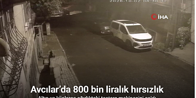 Avcılar’da 800 bin liralık hırsızlık: Altın ve kilolarca ağırlıktaki testere makinesini çaldı