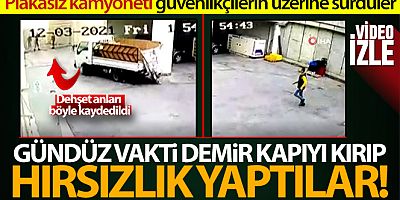 Avcılar'da şoke eden hırsızlık girişimi