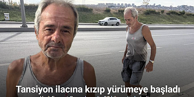 Avcılarlı 68 yaşındaki ‘Forrest Gump’ 6 yıldır günde 30 kilometre yürüyor