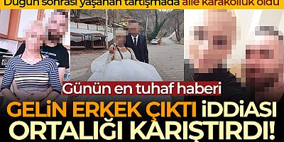 Aydın'da ilginç olay: 'Gelin erkek çıktı' iddiası ortalığı karıştırdı