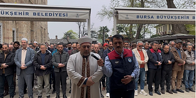 Ayla öğretmen ve 8 öğrenci için Bursa’da gıyabi cenaze namazı kılındı