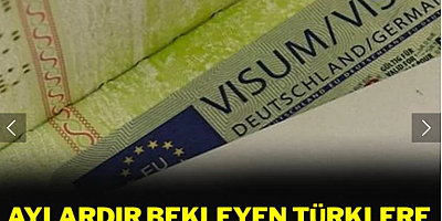 Aylardır vize bekleyen Türklere Alman vizesi müjdesi