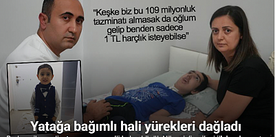 Bademcik ameliyatı sonrası engelli kalan küçük Hüseyin’in ailesi ilk kez konuştu: 