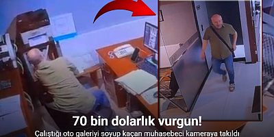 Bağcılar’da bir muhasebeci çalıştığı oto galeriden 70 bin dolar çalarak ortadan kayboldu