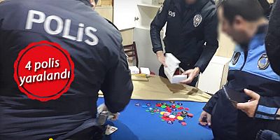 Bağcılar’da kumar baskını; 4 gözaltı