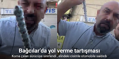 Bağcılar’da yol verme tartışması