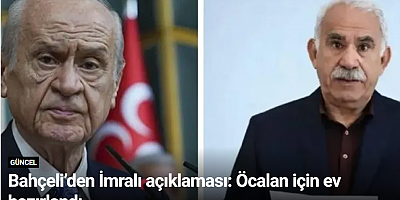 Bahçeli’den İmralı açıklaması: Öcalan için ev hazırlandı