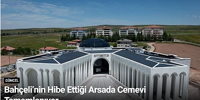 Bahçeli’nin Hibe Ettiği Arsada Cemevi Tamamlanıyor