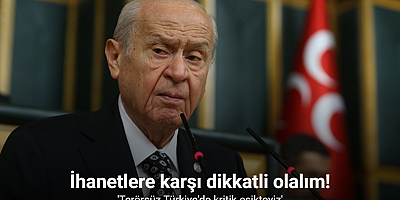 Bahçeli: 