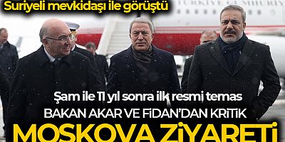 Bakan Akar Rusya'da Suriyeli Mevkidaşı ile görüştü