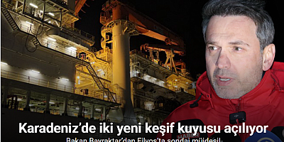 Bakan Bayraktar’dan Filyos’ta sondaj müjdesi: Karadeniz’de iki yeni keşif kuyusu açılıyor