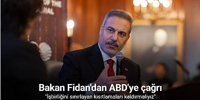 Bakan Fidan'dan ABD'ye çağrı: 