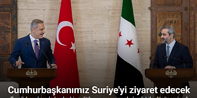 Bakan Fidan: 
