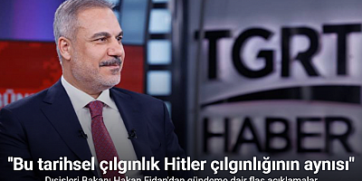 Bakan Fidan: 
