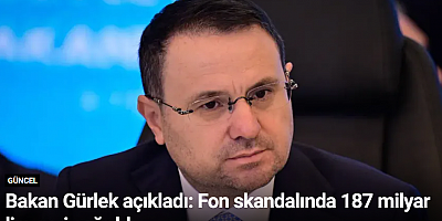 Bakan Gürlek açıkladı: Fon skandalında 187 milyar lira geri çağrıldı