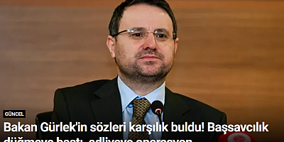 Bakan Gürlek'in sözleri karşılık buldu! Başsavcılık düğmeye bastı, adliyeye operasyon