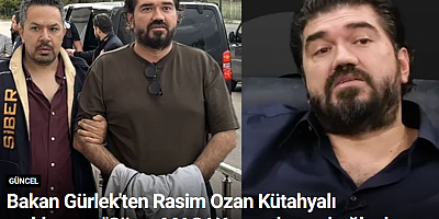 Bakan Gürlek'ten Rasim Ozan Kütahyalı açıklaması: