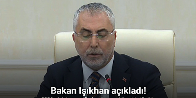 Bakan Işıkhan açıkladı: 2026 yılı asgari ücret belli oldu