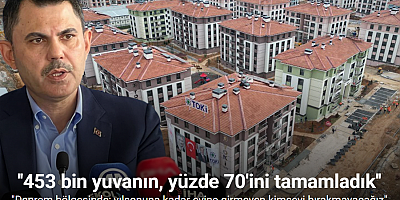 Bakan Murat Kurum: 