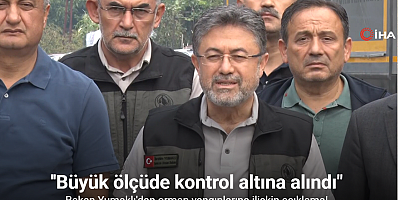Bakan Yumaklı: 