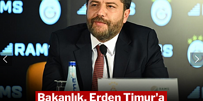 Bakanlık, Erden Timur'a bir yıl ceza verdi