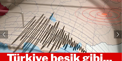 Balıkesir'de korkutan bir deprem oldu!